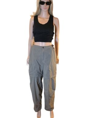 REI Hiking Co-op Sahara Convertible Cargo Pants – Sage Green SZ Medium